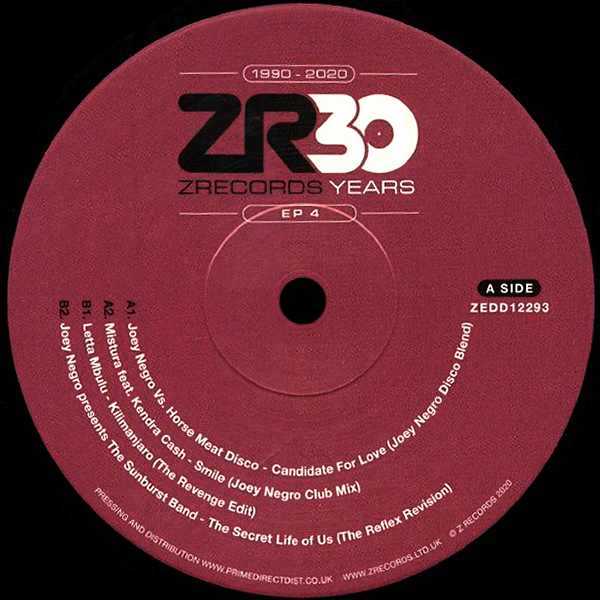 VARIOUS ARTISTS, 30 Years Of Z Records EP 4