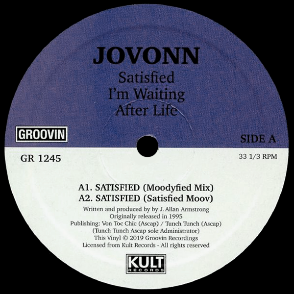 JOVONN, Satisfied / I'm Waiting / After Life