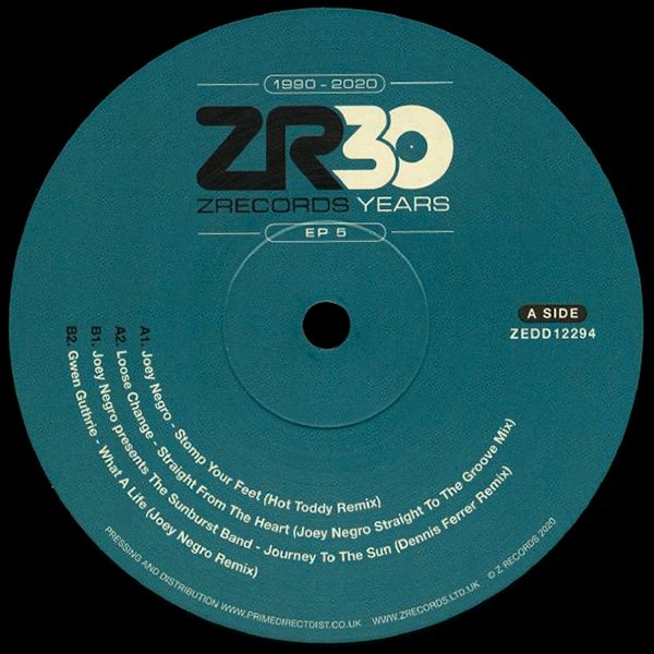 VARIOUS ARTISTS, 30 Years Of Z Records EP 5