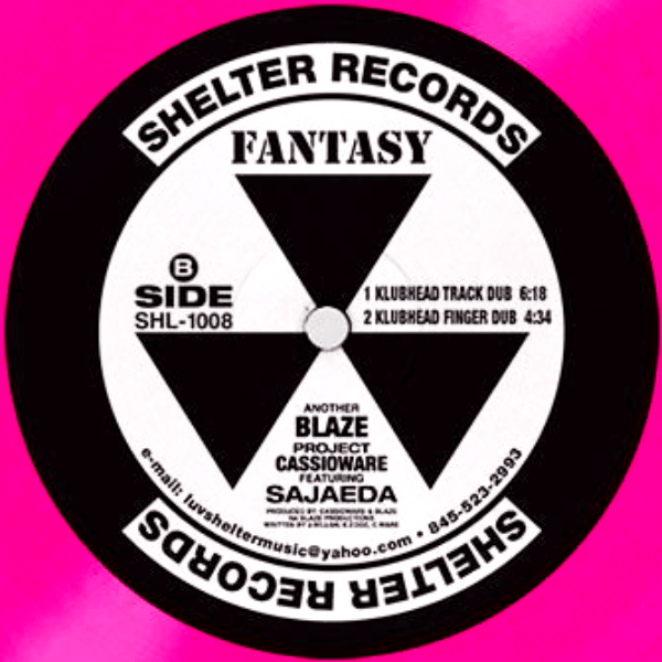 CASSIOWARE feat. Sajeda, Fantasy ( Pink Vinyl Repress )