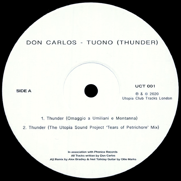 DON CARLOS, Tuono ( Thunder )