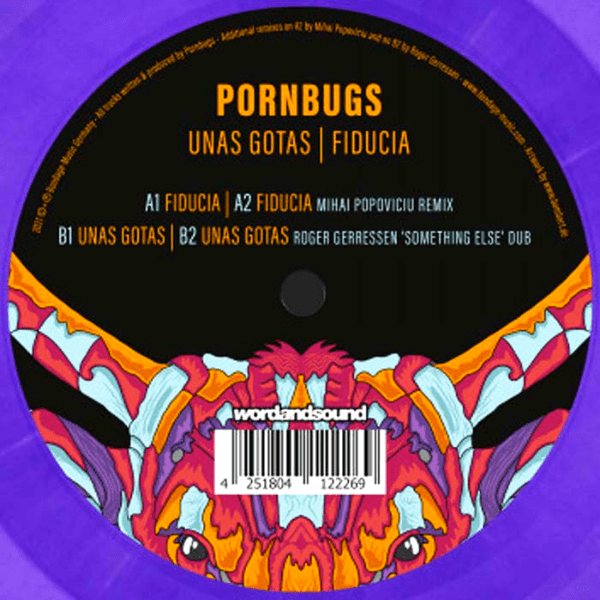Pornbugs, Unas Gotas / Fiducia ( Coloured 180g Vinyl )