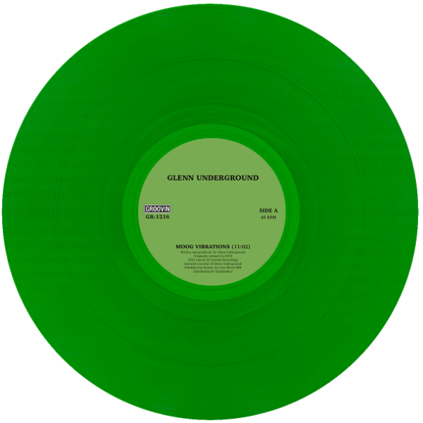 GLENN UNDERGROUND, Moog Vibration ( Green Vinyl Edition )