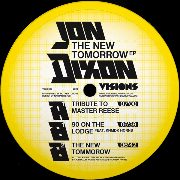 Jon Dixon, The New Tomorrow EP