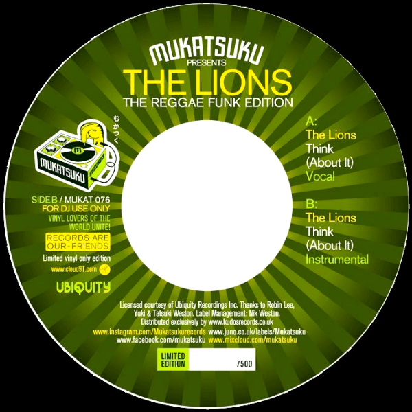 Mukatsuku presents The Lions, The Reggae Funk Edition: Think ( About It )