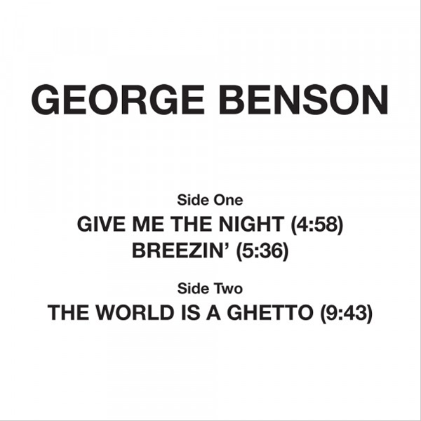 GEORGE BENSON, Give Me The Night