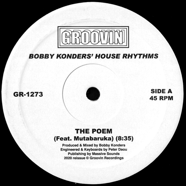 BOBBY KONDERS, House Rhythms