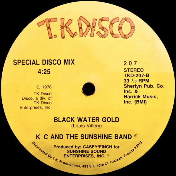 Kc & The Sunshine Band, Do You Wanna Go Party / Black Water Gold