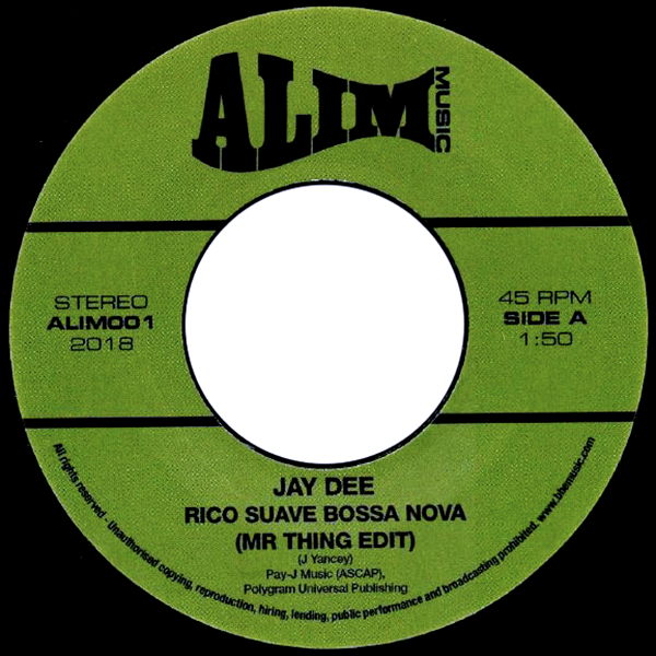 Jay Dee aka J DILLA, Rico Suave Bossa Nova / Come Get It