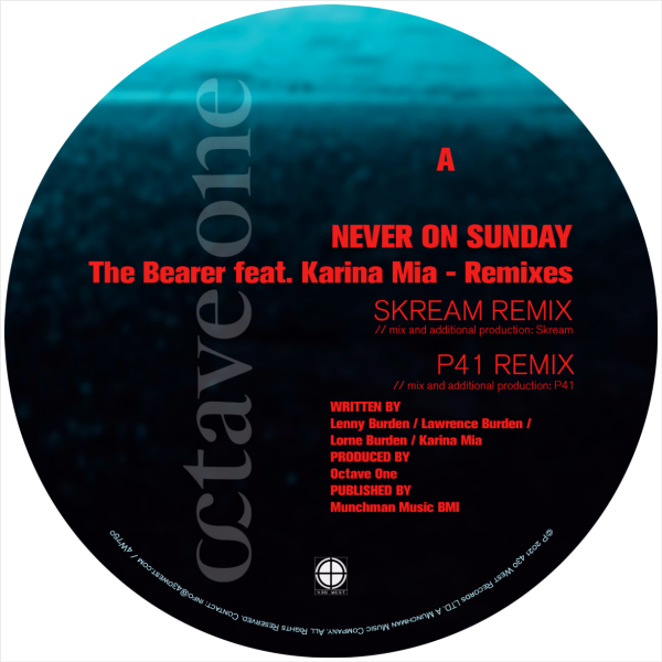 Never On Sunday feat. Karina Mia, The Bearer Remixes