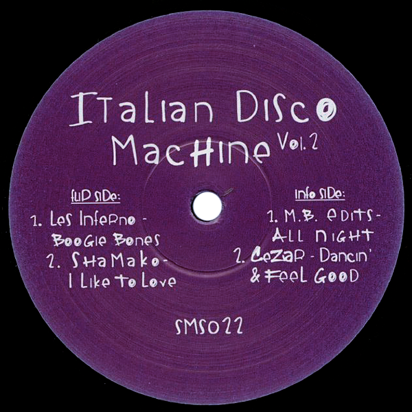 VARIOUS ARTISTS, Italian Disco Machine Vol 2