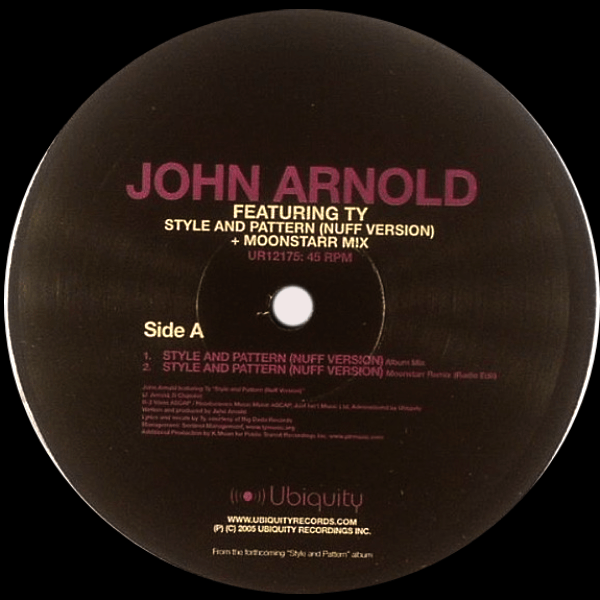 JOHN ARNOLD Feat. TY, Style And Pattern ( Nuff Version )