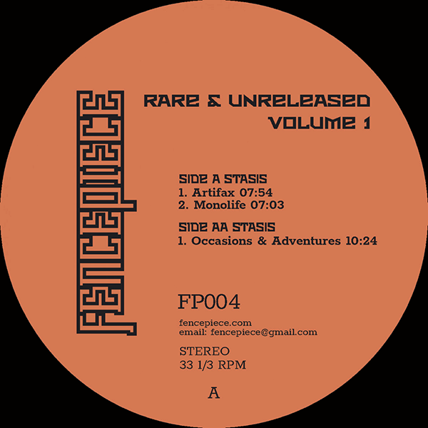 STASIS, Rare & Unreleased Vol 1