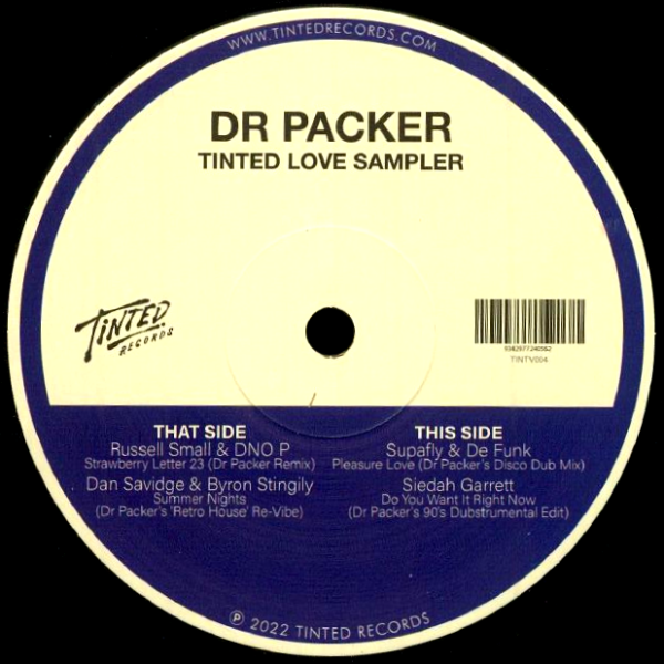 Dr Packer, Tinted Love Sampler Vol 1