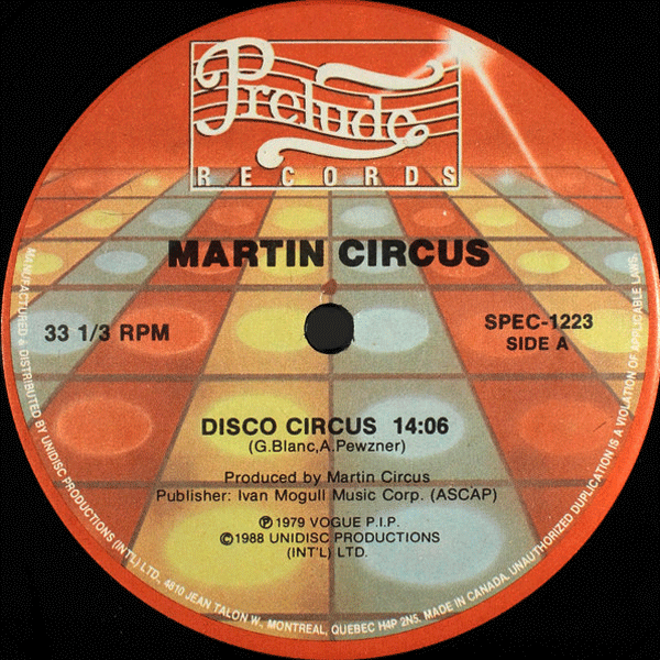 Martin Circus, Disco Circus