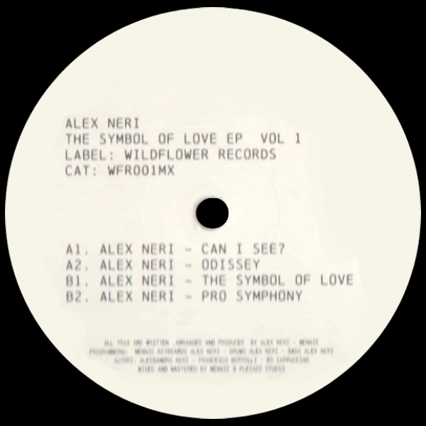 ALEX NERI, The Symbol Of Love EP Vol 1