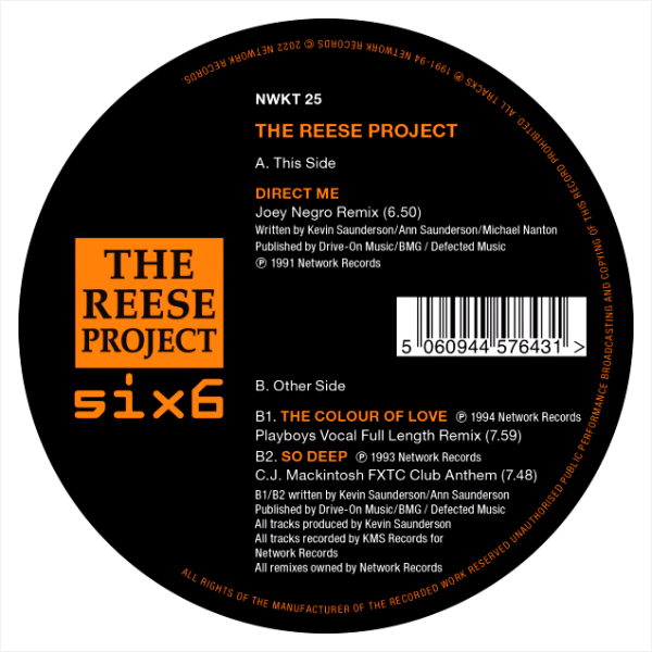 The Reese Project / JOEY NEGRO / PASTABOYS C.j. Mackintosh, Remixes