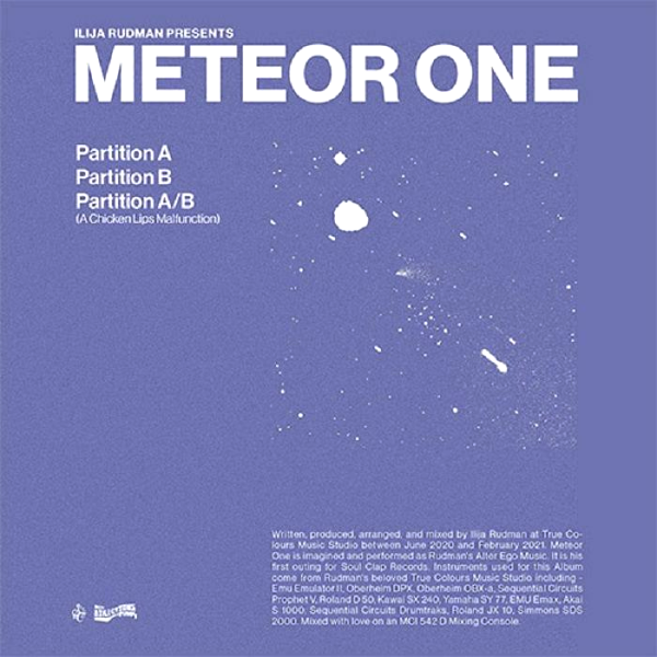 ILIJA RUDMAN pres. Meteor One, Partition A / B