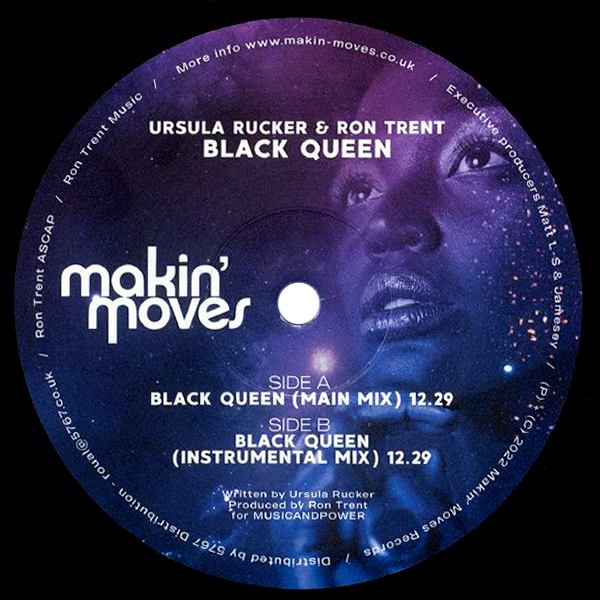 URSULA RUCKER / RON TRENT, Black Queen