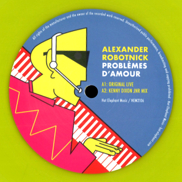 ALEXANDER ROBOTNICK, Problemes D'Amour - KDJ & Carl Craig Mixes