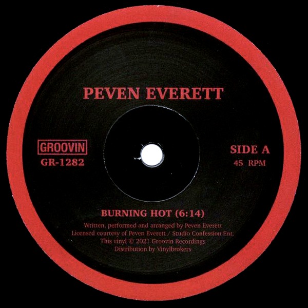 PEVEN EVERETT, Burning Hot