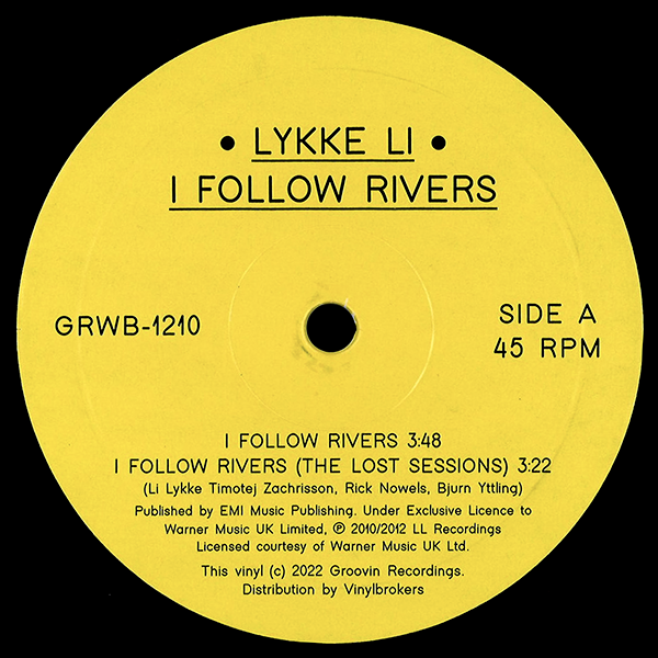 Lykke Li, I Follow Rivers