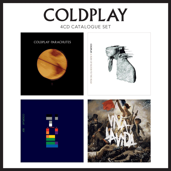 Coldplay, 4CD Catalogue Set