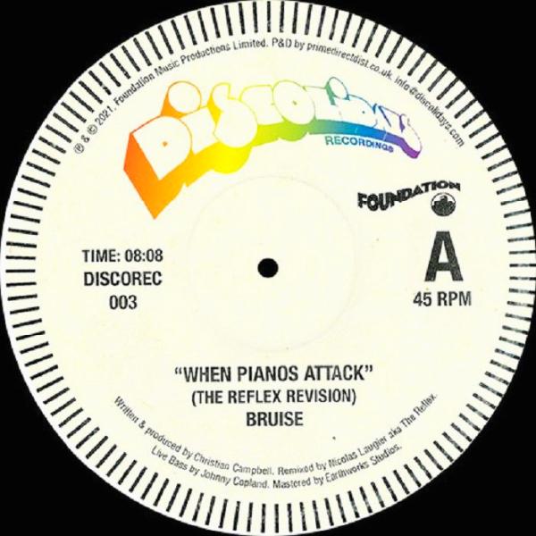 Bruise / Lou Hayter, When Pianos Attack ( The Reflex Revisions )