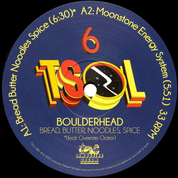 Boulderhead, Bread Butter Noodles Spice
