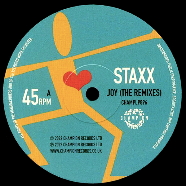 STAXX, Joy ( Remixes )
