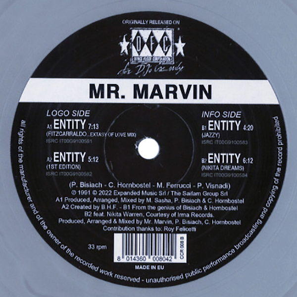 Mr. Marvin, Entity