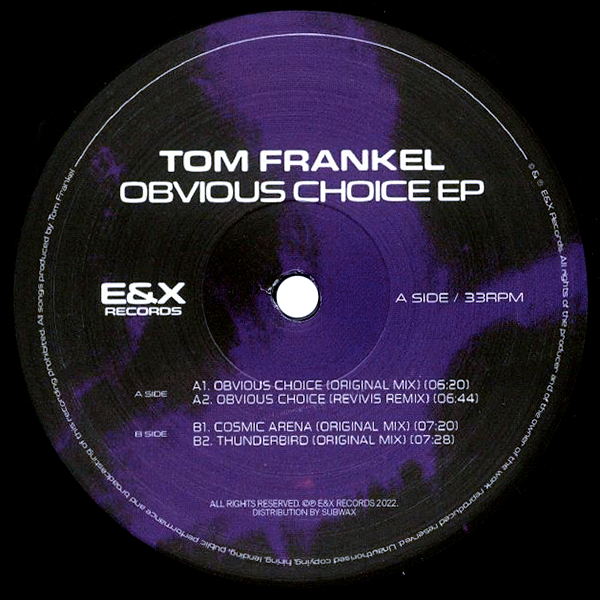 Tom Frankel, Obvious Choice EP