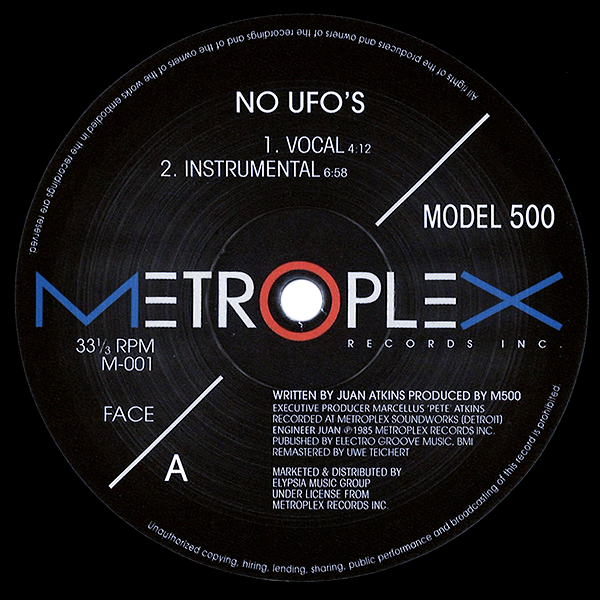 MODEL 500, No UFO's ( Remastered Edition )