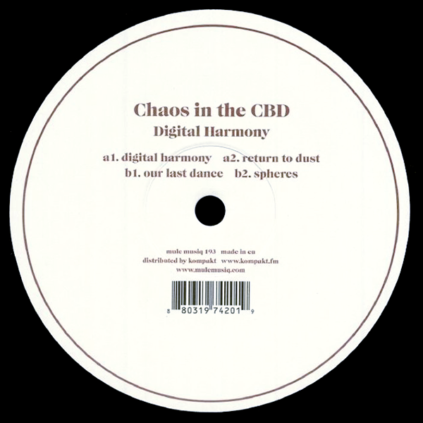Chaos In The Cbd, Digital Harmony