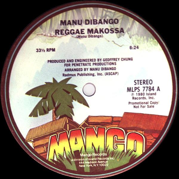 Manu Dibango, Goro City / Reggae Makossa