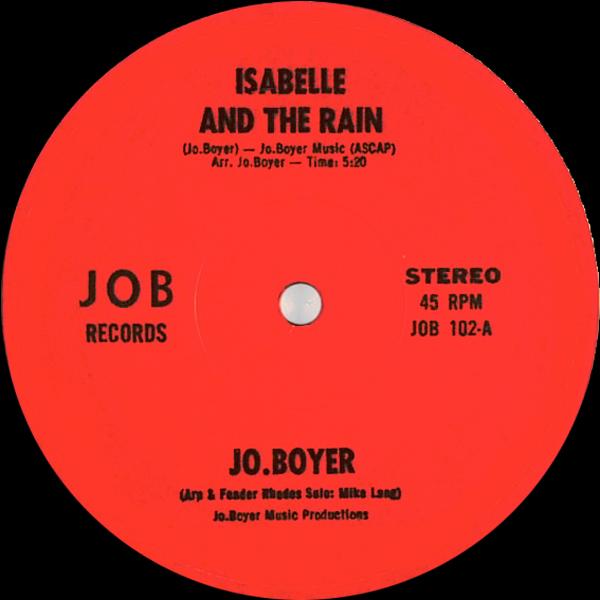 Jo Boyer, Isabelle And The Rain