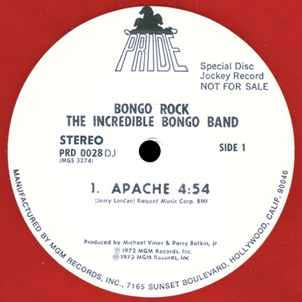 Incredible Bongo Band, Apache / Bongo Rock / Let There Be Drums