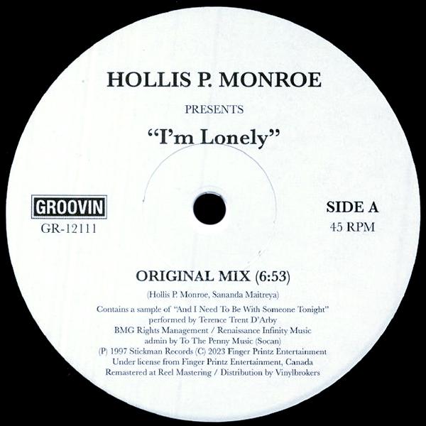 Hollis P. Monroe, I'm Lonely
