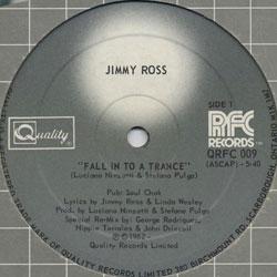 Jimmy Ross, Fall In To Trance