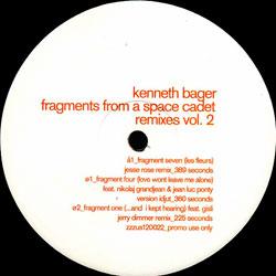 KENNETH BAGER, Fragments From A Space Cadet Vol 1