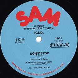 K.I.D., Don't Stop