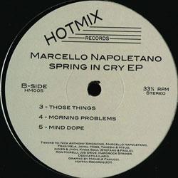 Marcello Napoletano, Spring In Cry Ep