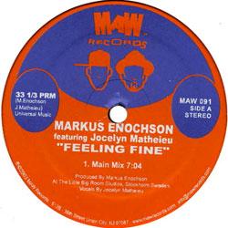 MARKUS ENOCHSON featuring Jocelyn Matheieu, Feeling Fine