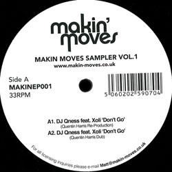 Dj Qness feat Xoli, Makin Moves Sampler Vol 1