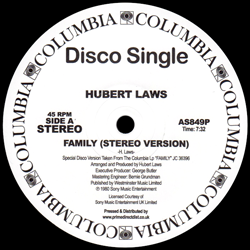 Hubert Laws, Family