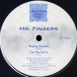 Mr Fingers, Washing Machine