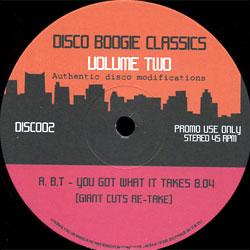 VARIOUS ARTISTS, Disco Boogie Classics Volume 2