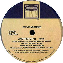 STEVIE WONDER, As / Another Star