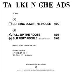 TALKING HEADS, Burning Down The House
