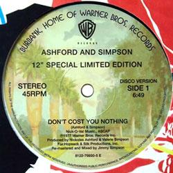 Ashford & Simpson, Don't Cost You Nothing / Bourgie Bourgie